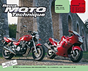 Livre : Honda CBR 1100 XX Super Black Bird (1997) / Yamaha XJR 1200 et SP (1995-1998) - Revue Moto Technique (RMT 107)