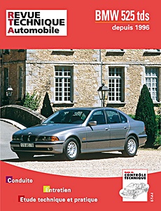Książka: BMW 525 tds Diesel (E39) (1996-2000) - Revue Technique Automobile (RTA 594.2)