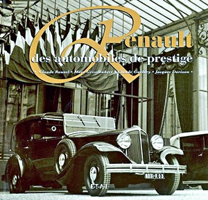Book: Renault, des automobiles de prestige
