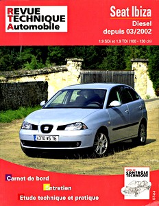 Boek: [RTA 660.1] Seat Ibiza Diesel (depuis 3/2002)