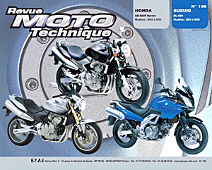 Livre : Honda CB 600 F Hornet (2003-2005) / Suzuki DL 650 (2004-2005) - Revue Moto Technique (RMT 138.1)