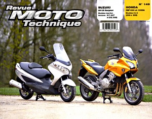 Livre : Suzuki UH 125 Burgman Injection (2007-2008) / Honda CBF 1000 et CBF 1000A (2006-2008) - Revue Moto Technique (RMT 149.1)