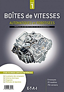 Książka: Boites de vitesses automatiques et robotisées (Tome 1)