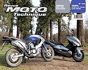 Livre : Yamaha XP 500 Tmax (2008-2009) / Honda XL 700 V et VA Transalp (2008-2009) - Revue Moto Technique (RMT 153.1)