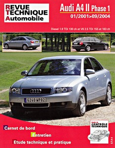 Livre : [RTA B730.5] Audi A4 II Phase 1 Diesel (01/01-09/04)