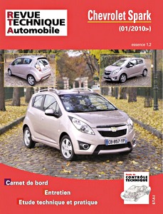 Livre : Chevrolet Spark - essence 1.2 (depuis 01/2010) - Revue Technique Automobile (RTA HS08)