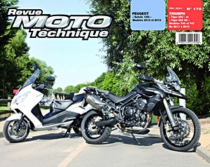 Livre : Peugeot Satelis 125i (2012-2013) / Triumph Tiger 800 et 800 XC (2011-2013) - Revue Moto Technique (RMT 170)