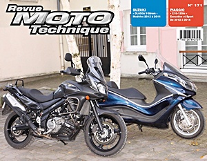 Livre : Suzuki DL 650 A V-Strom (2012-2014) / Piaggio X10 - 125e Executive et Sport (2012-2014) - Revue Moto Technique (RMT 171)
