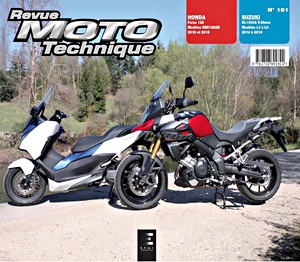 Livre : Suzuki DL 1000 A V-Strom (2014-2016) / Honda NSS 125 AD Forza (2015-2016) - Revue Moto Technique (RMT 181)