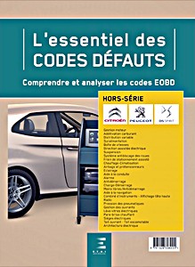 Livre : L'essentiel des codes defauts - Citroën, Peugeot, DS - Comprendre et analyser les codes EOBD 