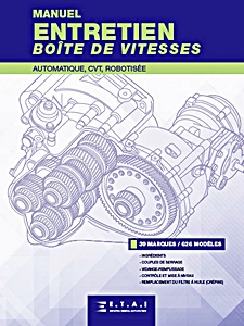 Livre : Manuel - Entretien BDV - Automatique, CVT, robotisee