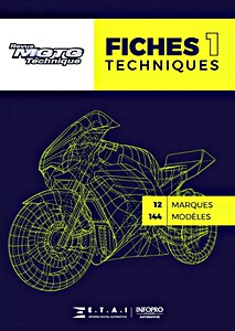 Livre : Revue Technique Moto - Fiches Techniques (tome 1)