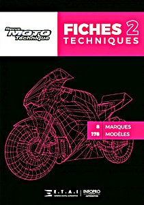 Livre : Revue Technique Moto - Fiches Techniques (tome 2)
