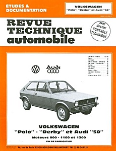 Livre : Volkswagen Polo et Derby / Audi 50 (1975-1982) - Revue Technique Automobile (RTA 363)