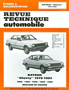 Livre : Datsun Cherry 1000 à 1500 A et E (1979-1983) - Revue Technique Automobile - Revue Technique Automobile (RTA 427)