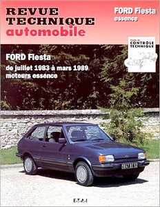 Boek: Ford Fiesta - moteurs essence (7/1983-3/1989) - Revue Technique Automobile (RTA 449.4)