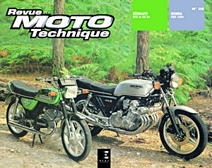 Livre : Zündapp GTS 50 et KS 50 / Honda CBX 1000 - Revue Moto Technique (RMT 35)