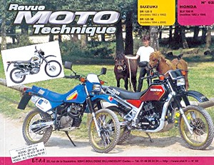 Livre : Suzuki DR 125 S (1983-1992) - DR 125 SE (1994-2000) / Honda XLV 750 RD et RF (1983-1985) - Revue Moto Technique (RMT 62.2)