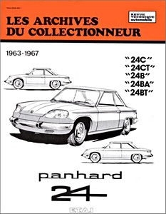 Livre : Panhard 24 C, 24 CT, 24 B, 24 BA et 24 BT (1963-1967) - Les Archives du Collectionneur (ADC 17)
