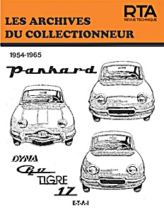 Livre : [ADC 018] Panhard Dyna Z, PL 17, Tigre 17 (1954-1965)