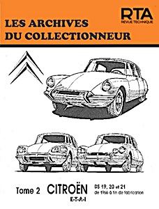 Livre : Citroën DS 19, 20 et 21 (1966 à fin de fabrication) - Les Archives du Collectionneur (ADC 31)