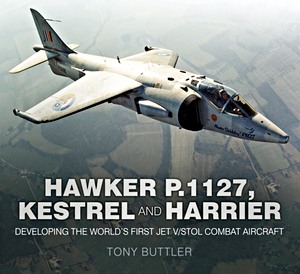 Livre : The Hawker P.1127, Kestrel and Harrier