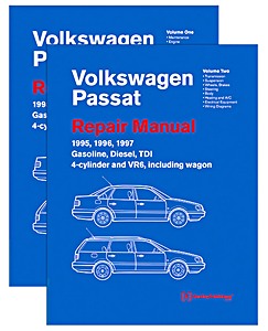 Livre : Volkswagen Passat - gasoline, Diesel, TDI (B4, 1995-1997) (USA) - Official Factory Repair Manual 