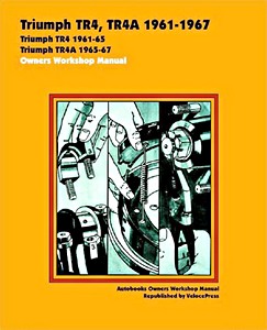 Book: Triumph TR4, TR4A (1961-1967) - Owners Workshop Manual