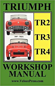 Livre : Triumph TR2, TR3 & TR4 (1953-1965) WSM