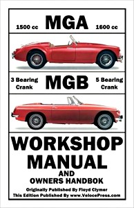 Livre : MGA & MGB Workshop Manual & Owners Handbook