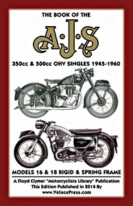 Livre : Book of the AJS 350 & 500 cc OHV Singles 1945-1960