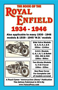 Livre : The Book of the Royal Enfield (1934-1946)