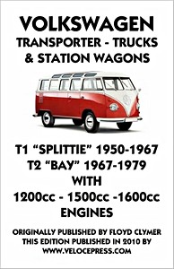 Book: Volkswagen Transporter T1 (1950-1967) and T2 (1967-1979) - 1200, 1500, 1600 cc - Clymer Owner's Workshop Manual