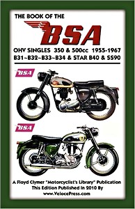 Livre : BSA OHV Singles 350 & 500cc (1955-1967)