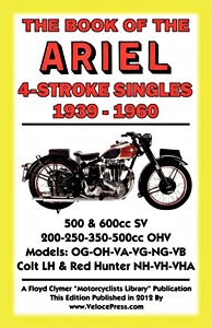 Livre : The Book of the Ariel 4-Stroke Singles (1939-1960) - Clymer Manual Reprint