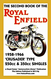 Livre : Royal Enfield Crusader 250 & 350 (1958-1966)