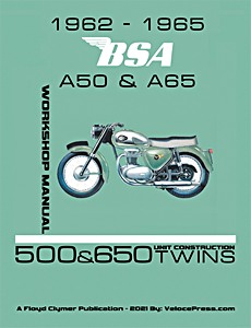 Livre : 1962-1965 BSA A50 & A65 Factory WSM