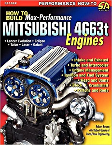 Książka: How to Build Max-Performance Mitsubishi 4g63t Engines