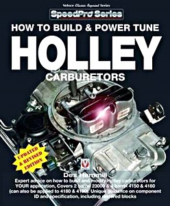 Livre : How to Build & Power Tune Holley Carburetors (2nd Edition) (Veloce SpeedPro)