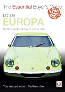 Książka: Lotus Europa - S1, S2, Twin-cam & Special (66-75)