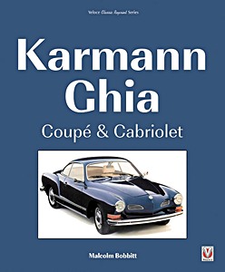 Buch: Karmann Ghia Coupe & Cabriolet