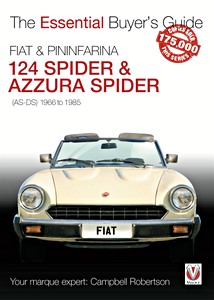 Livre : FIAT 124 Spider & Pininfarina Azurra Spider (AS-DS) (1966-1985) - The Essential Buyer's Guide