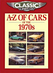 Livre : A-Z of Cars of the 1970s