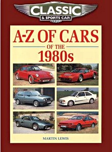 Livre : A-Z of Cars of the 1980s
