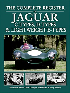 Boek: The Complete Register of Jaguar C-types, D-types and Lightweight E-types 