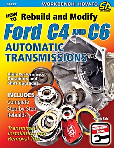 Boek: How to Rebuild Ford C4 + C6 Autom Transmissions