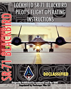 Livre : Lockheed SR-71 Blackbird - Flight Operating Instr