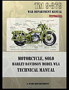 Livre : Harley-Davidson Model WLA - Techn Manual (TM 9-879)