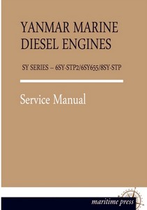 Livre : Yanmar Marine Diesel Engines SY Series - 6SY-STP2, 6SY655, 8SY-STP - Service Manual 