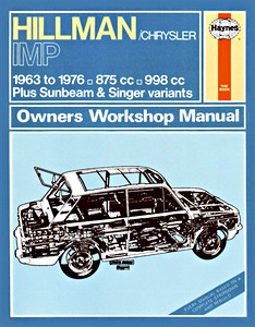 Livre : Hillman / Sunbeam Imp (1963-1976) - Haynes Owners Workshop Manual